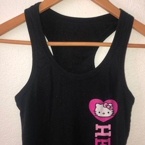 Racer back Hello Kitty PJ tank top